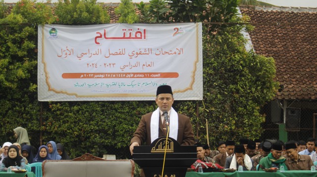 Pembukaan - Ujian - Ujian Lisan - Semester Ganjil - Pondok Pesantren - Darussalam - Tasikmalaya